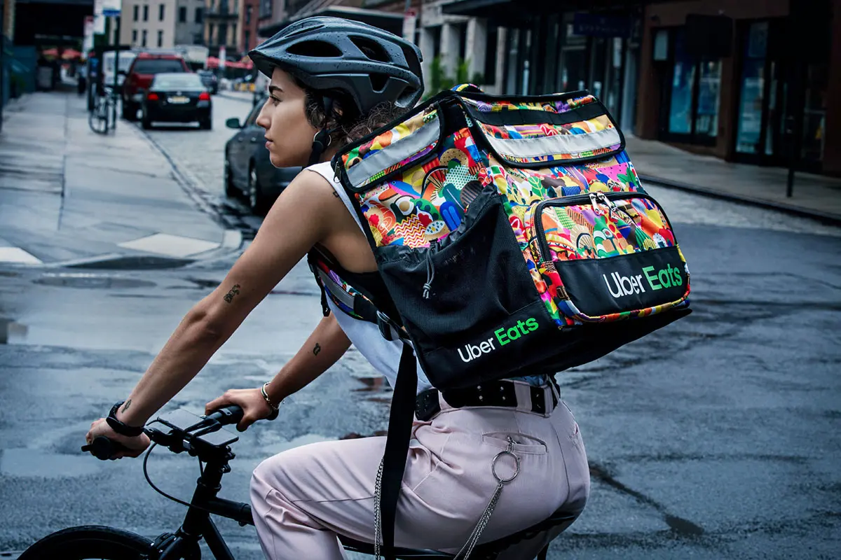 Uber Eats Artist Series Courier Bags